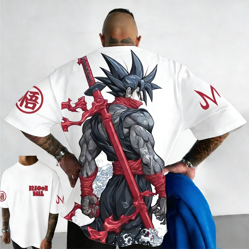 Summer Clothing Styles Men - Plus Size Dragon Ball Summer Anime