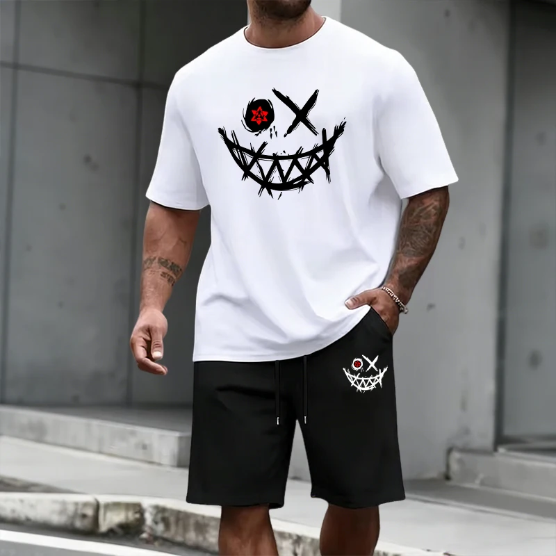 Summer Clothing Men Fashion - 2026 Summer Men's Set T-shirt&shorts Urban