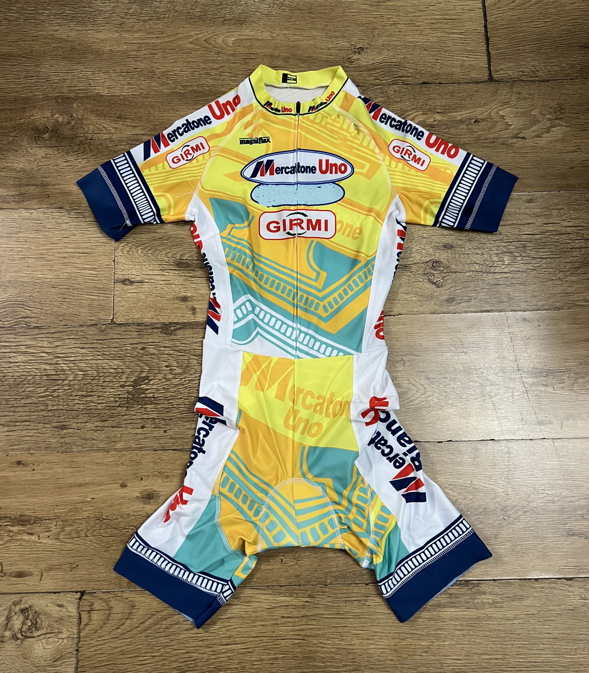 Summer Clothing Material - LASER CUT Skinsuit Mercatone Uno TEAM