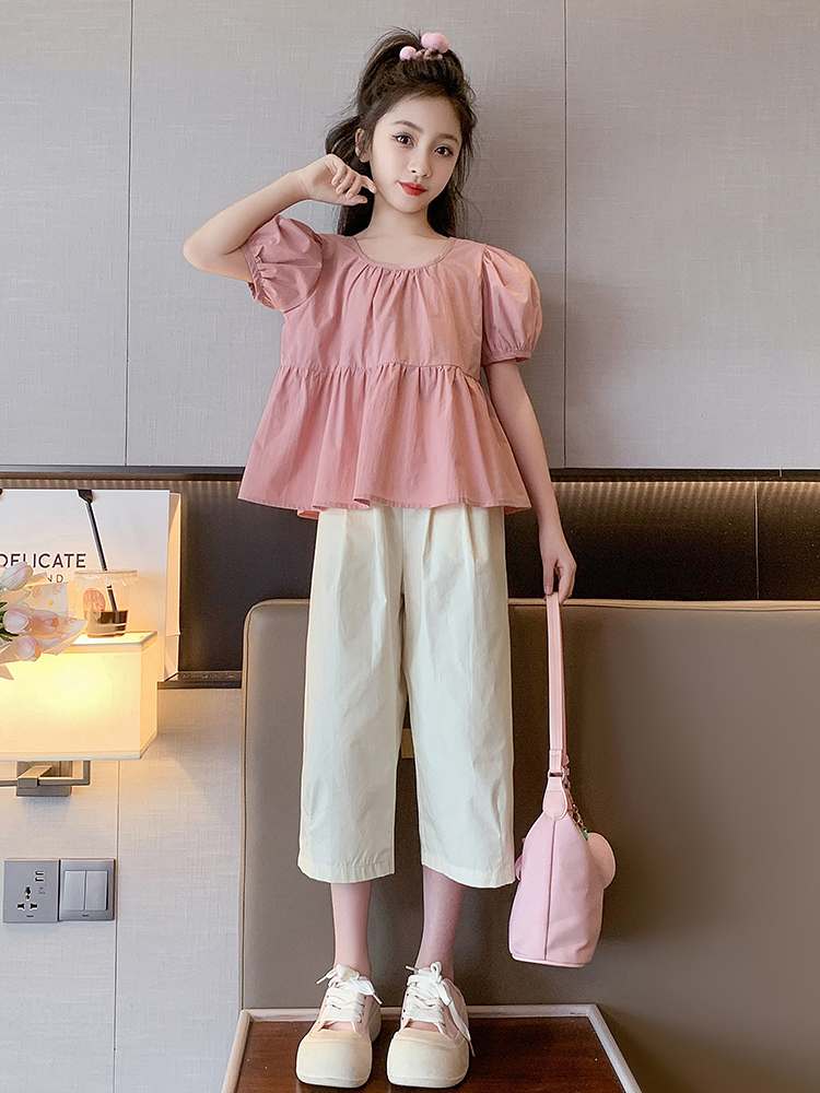 Summer Clothing Set For Girls - Girls Casual Summer Faionable ort Sve