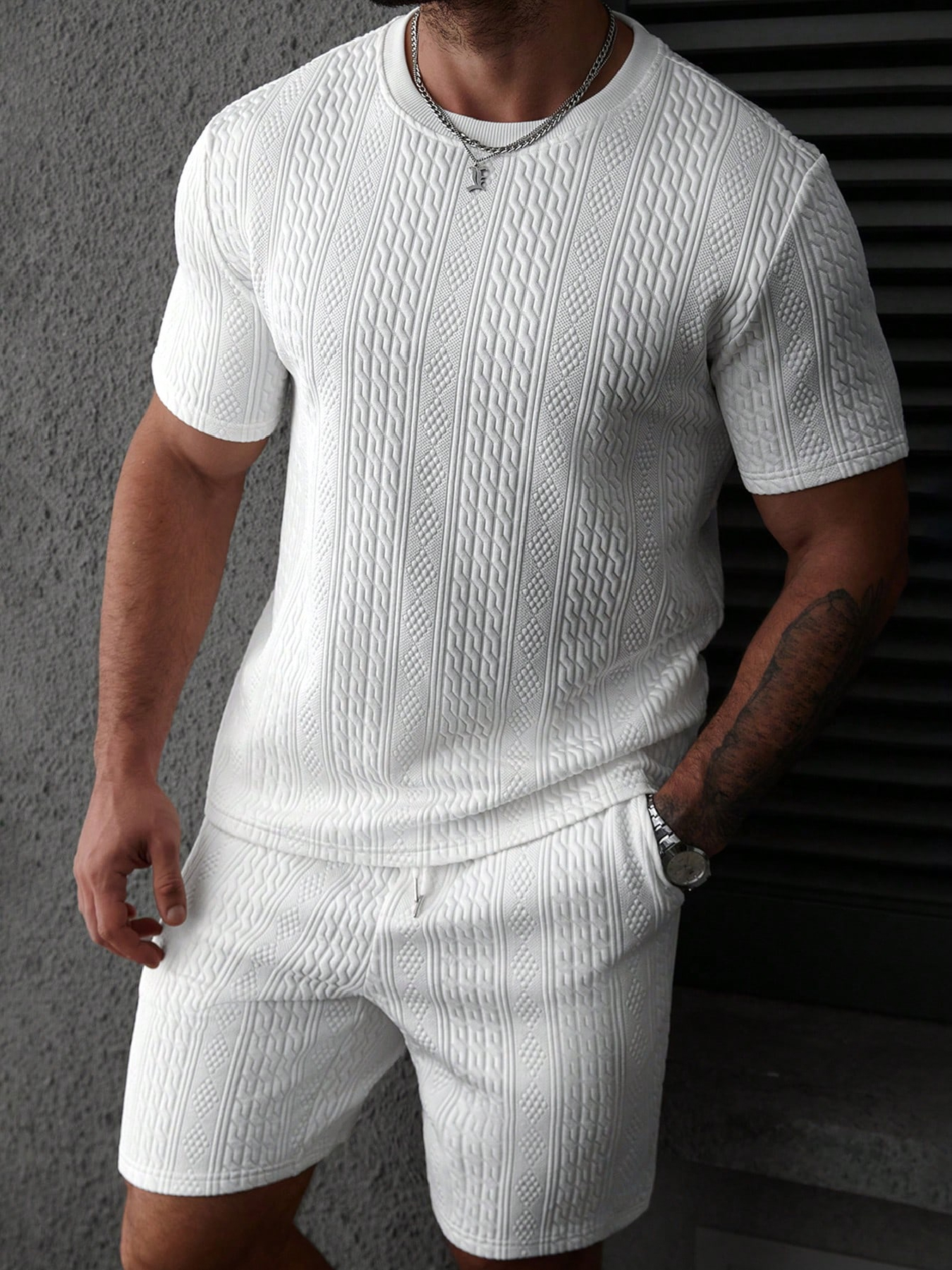 Summer Clothing Men - Casual men's polo shirt set, soft