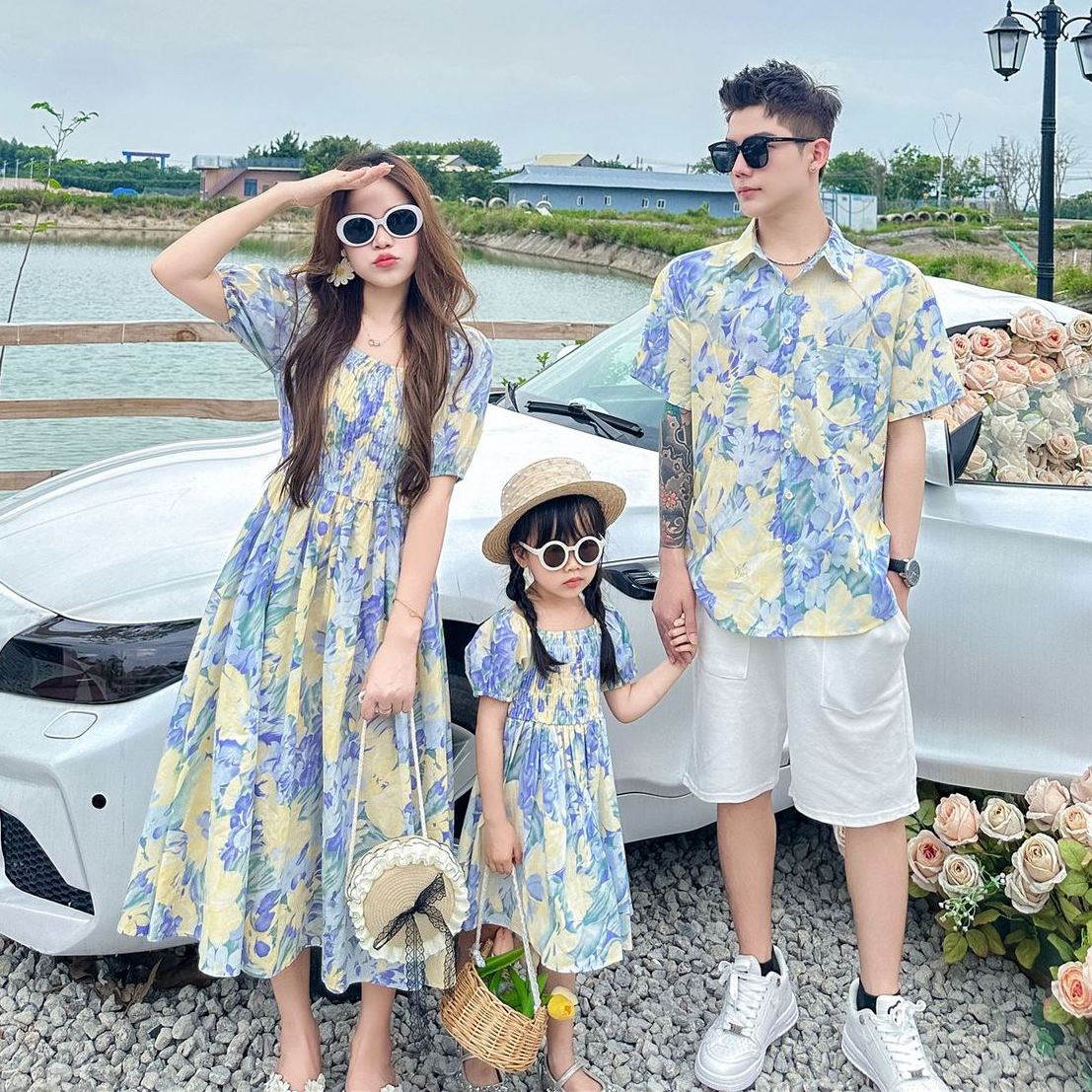 Summer Clothing Looks - Holiday Look Family Matching Clothes Vacation