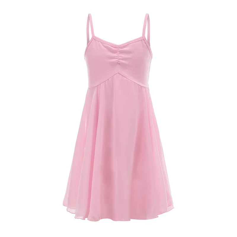 Summer Clothing Set For Girls - Children Summer Pink Ballet Dress Toddler