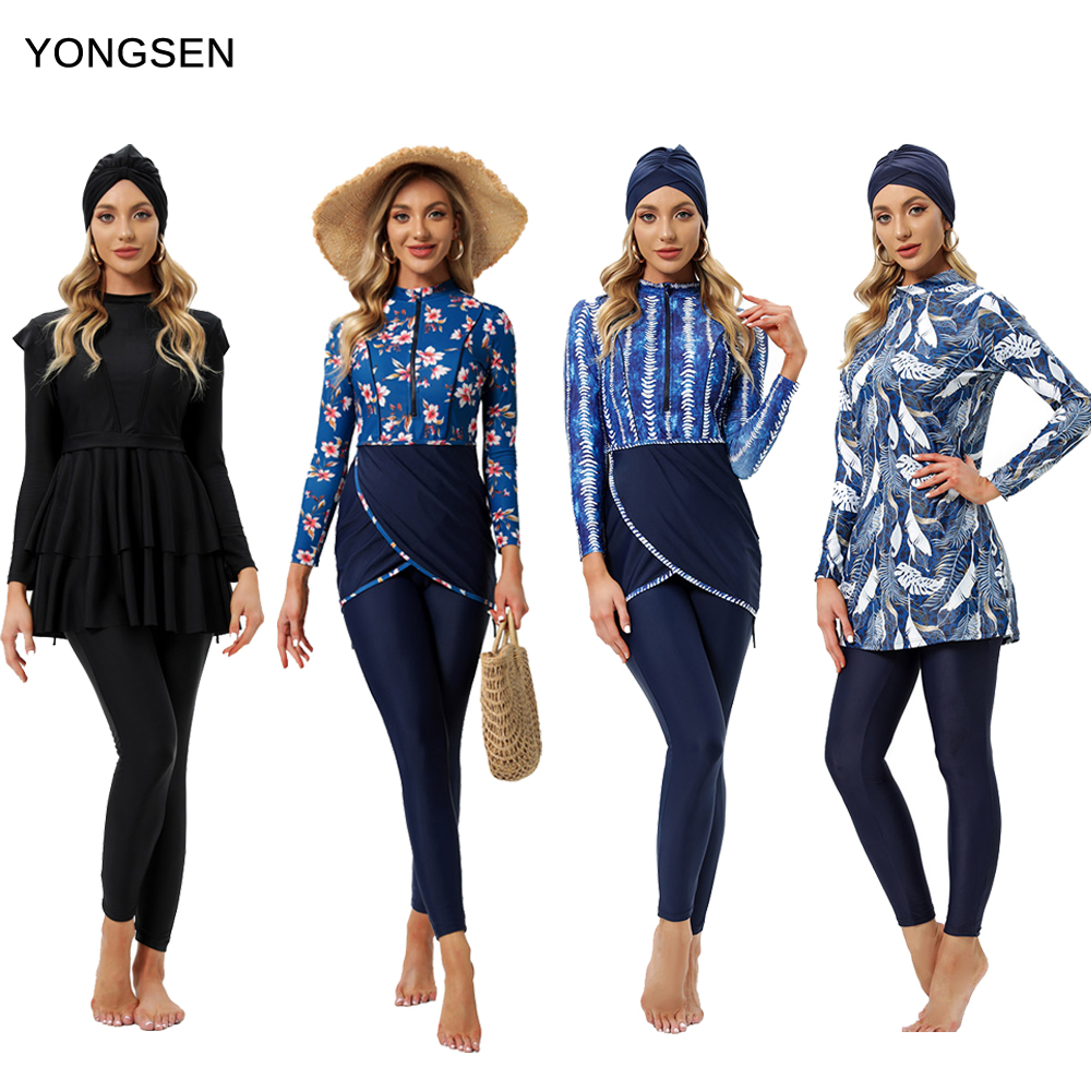 Rash Guard Long Sleeve - YONGSEN Sport Burkini 2024 - UV50+