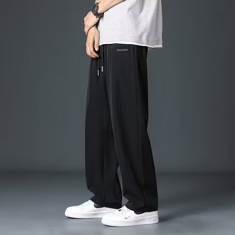 Summer Clothing Reviews - Loose and Straight Man Pants Thin