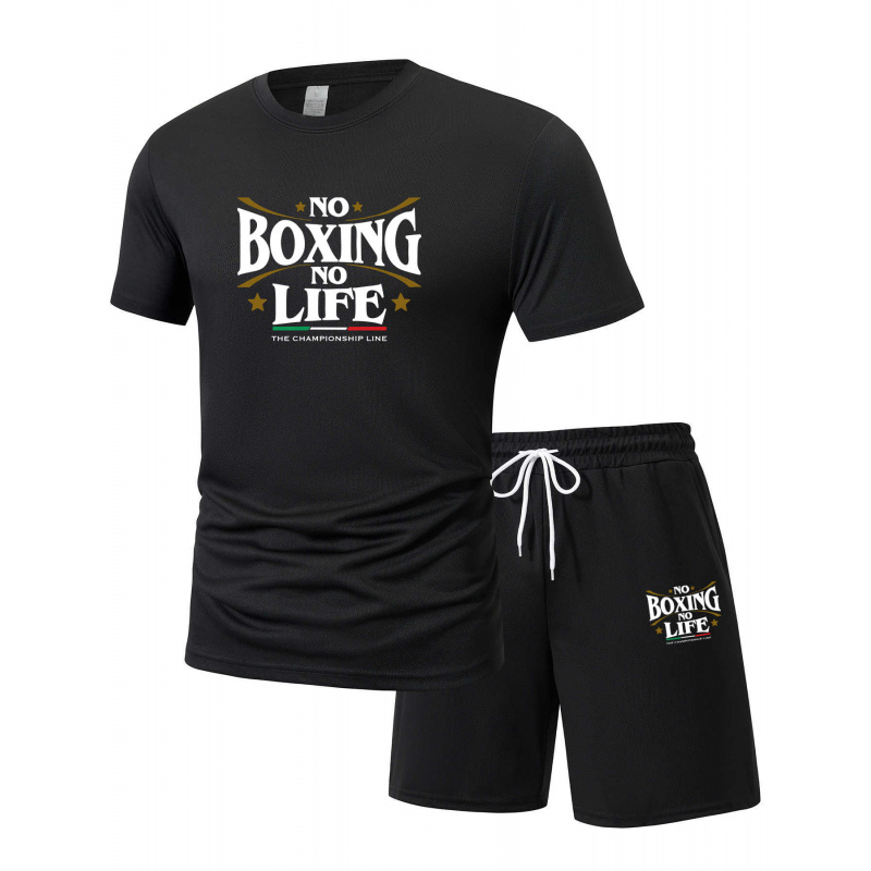 Summer Clothing For Young Men - Summer Leisure Men'S 2-Piece Set No