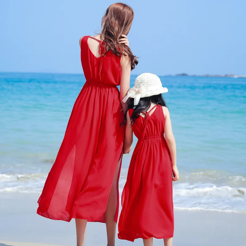 Mom and Girl Baby Vacation Loo - Summer Clothing Looks reseña y precio
