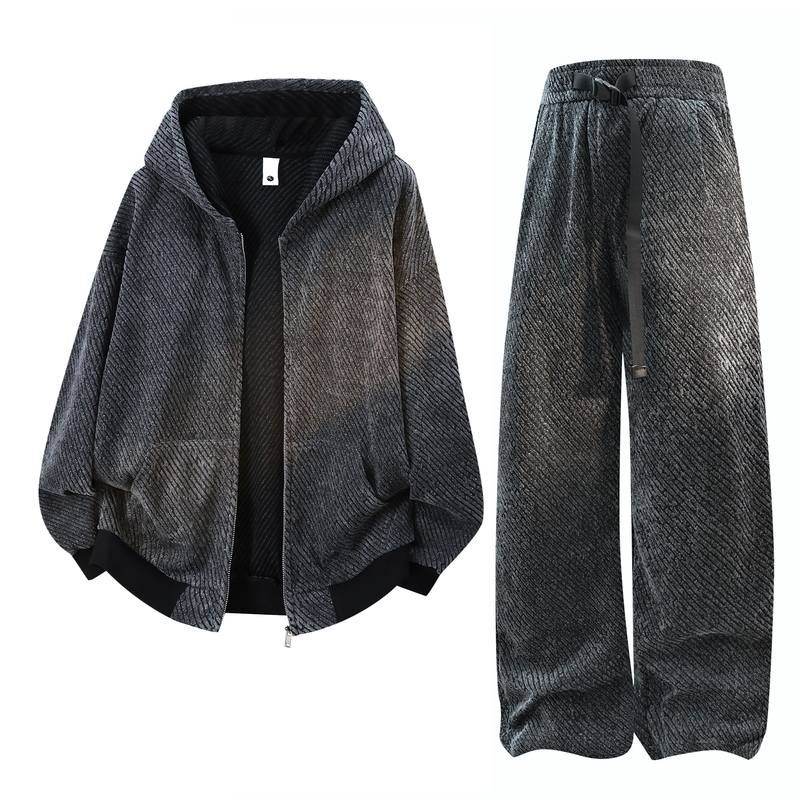 Men's Casual 2-Piece Sportswea - Summer Clothing Men Fashion reseña y precio