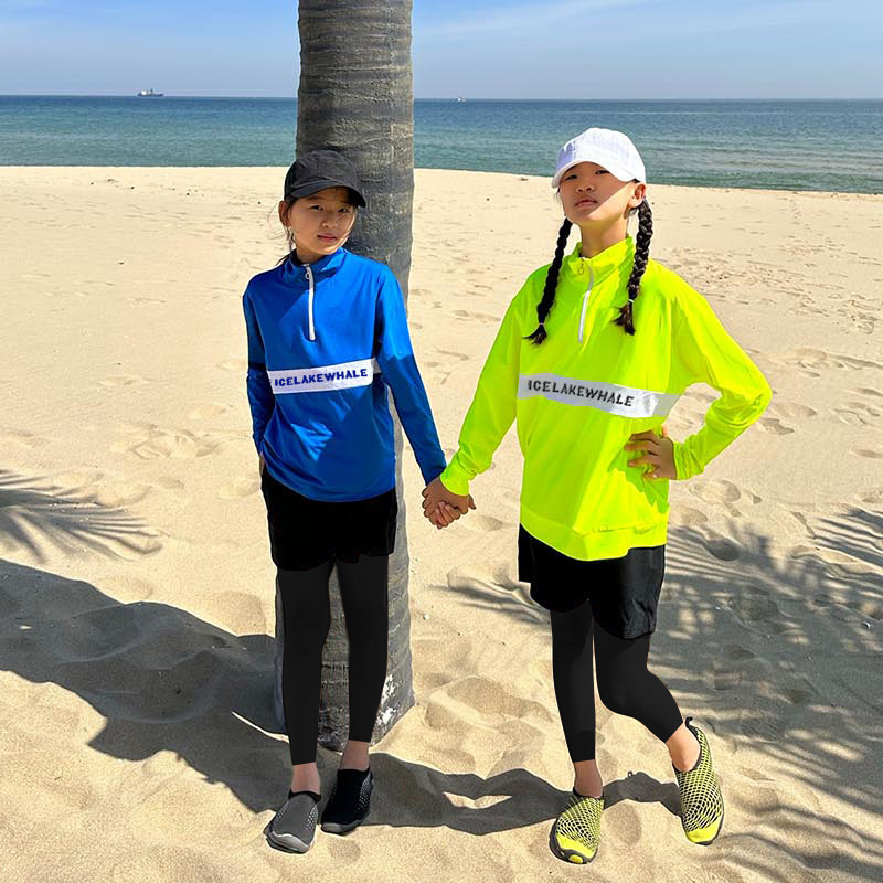 Three Piece Long Sleeve Neon C - Rash Guard Long Sleeve reseña y precio