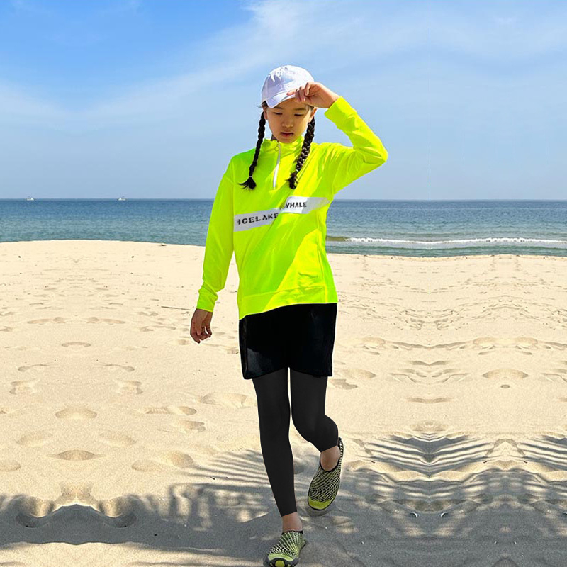 Three Piece Long Sleeve Neon C - Rash Guard Long Sleeve reseña y precio