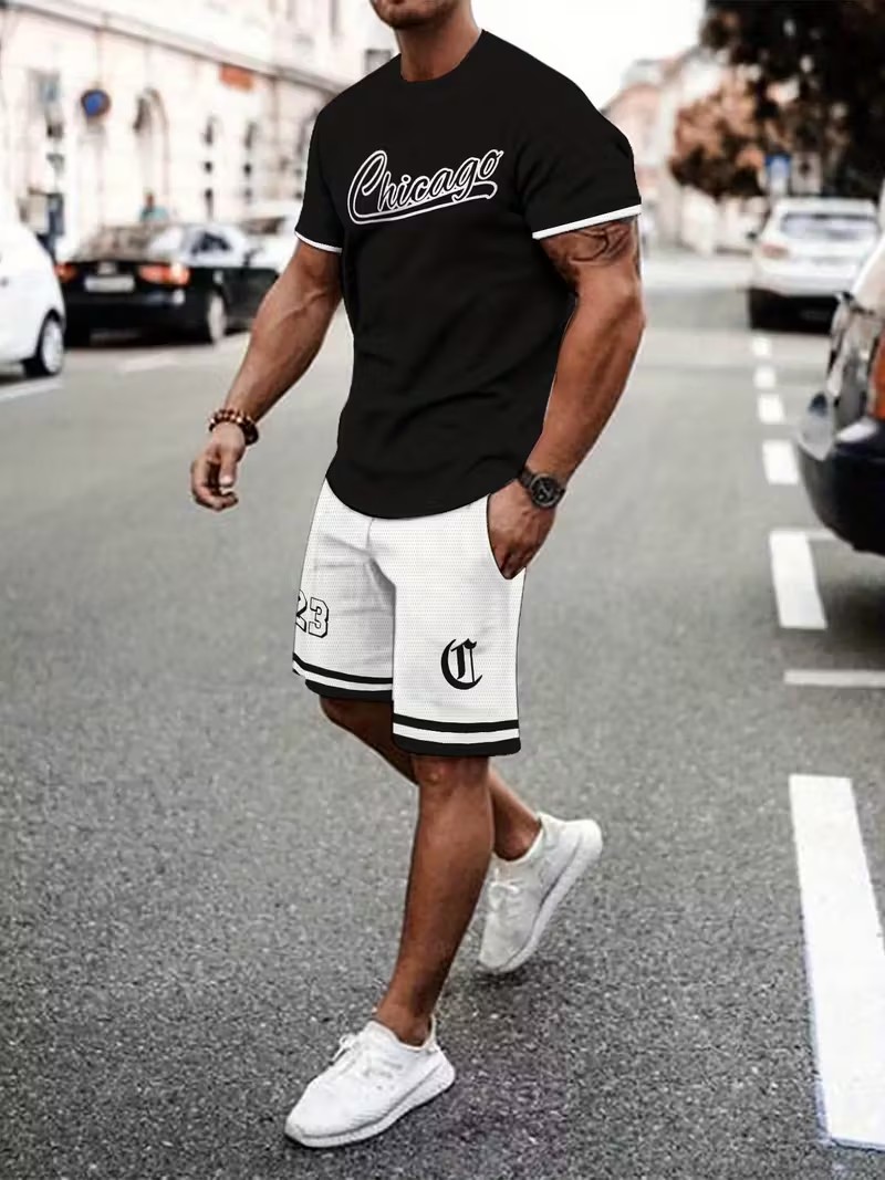 2026 3D Simple Casual Men's T- - Summer Clothing Styles Men reseña y precio