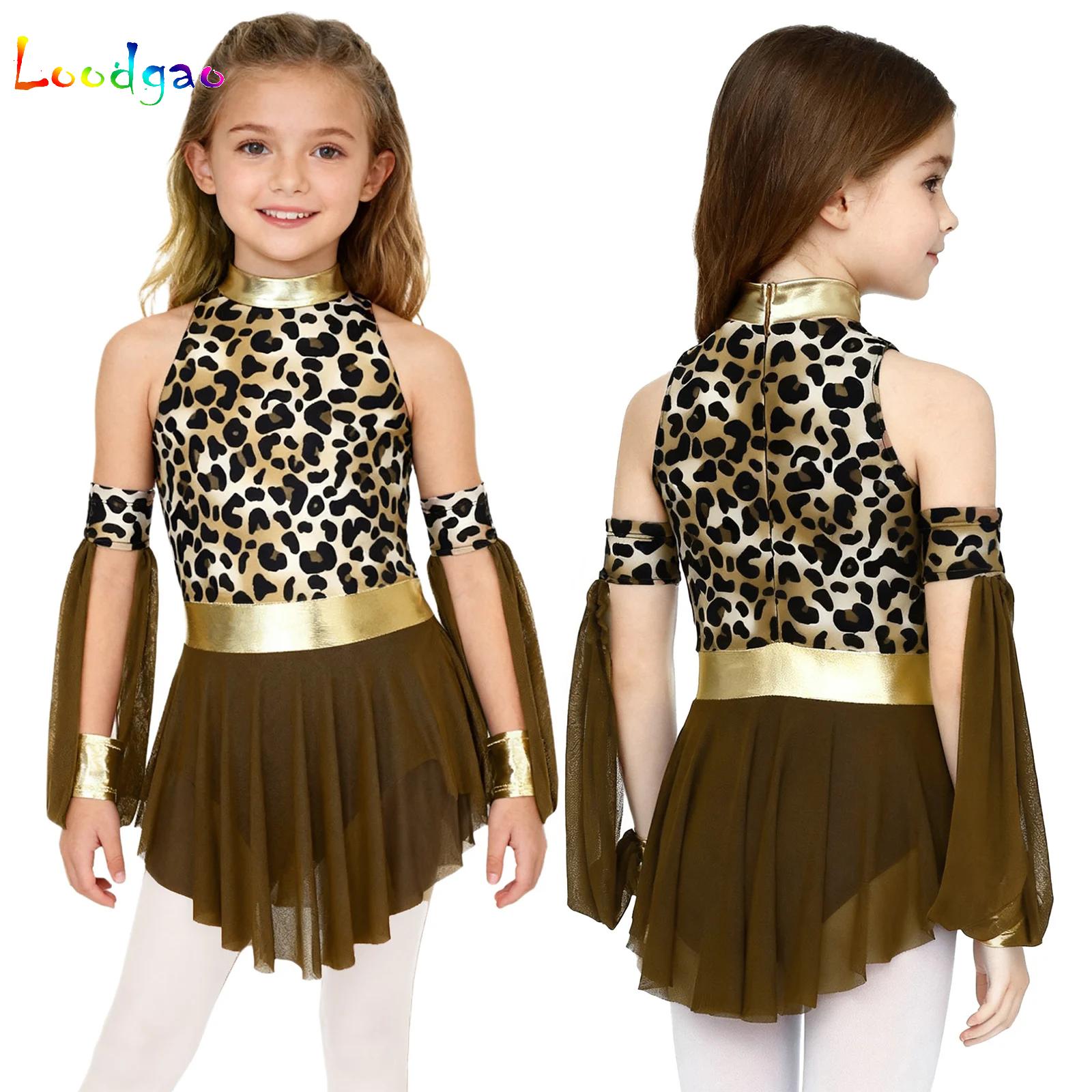 Kids Leopard Savage Caveman Cr - Summer Clothing Set For Girls reseña y precio