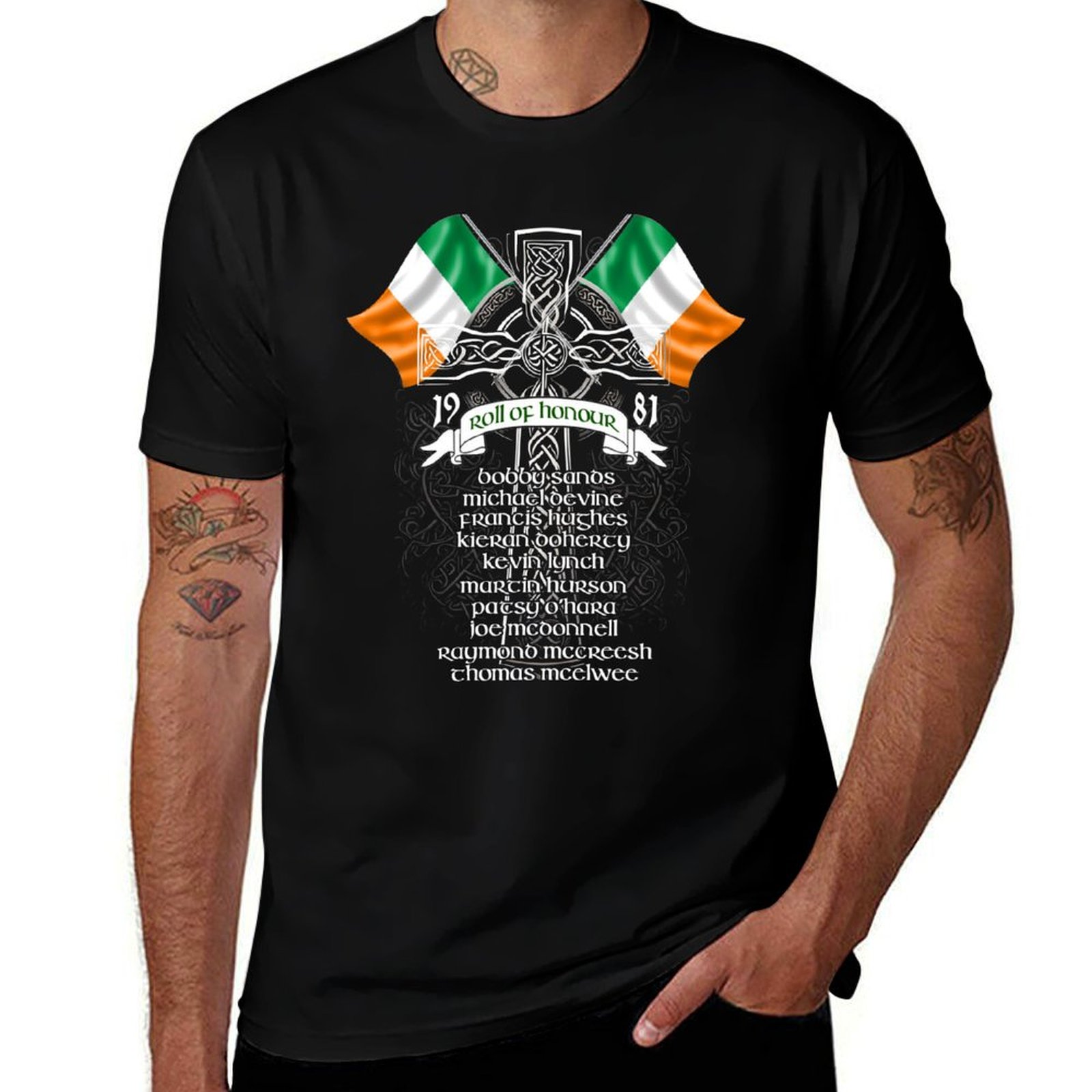 Irish Hunger Strike 1981 - Ire - Ireland Summer Clothing reseña y precio