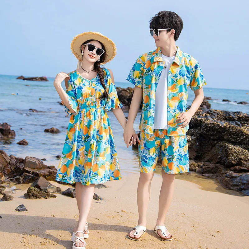 Vacation Area Couple Look Pare - Summer Clothing Looks reseña y precio
