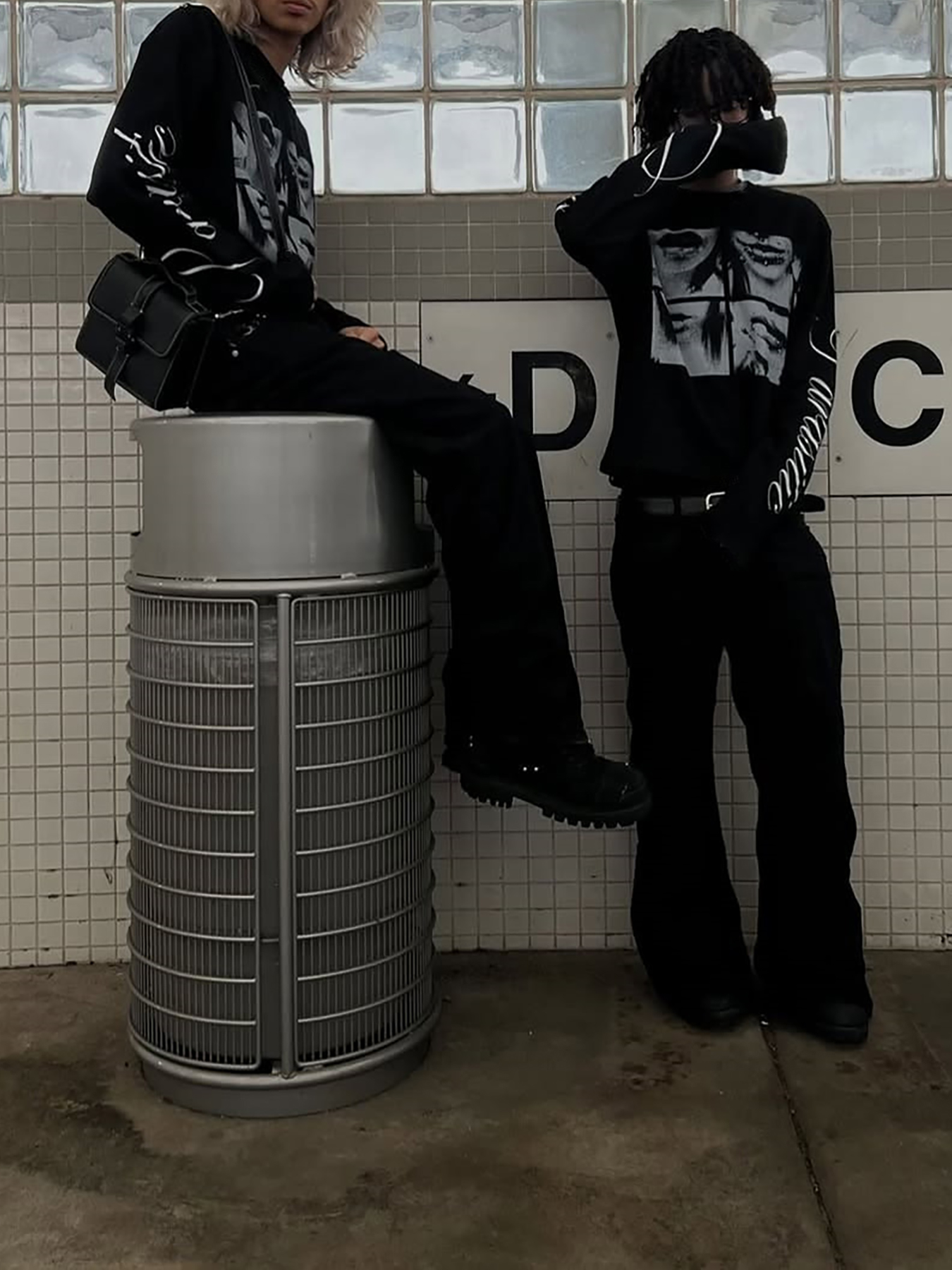 Dark style street punk unisex  - Summer Clothing Long Sleeve reseña y precio