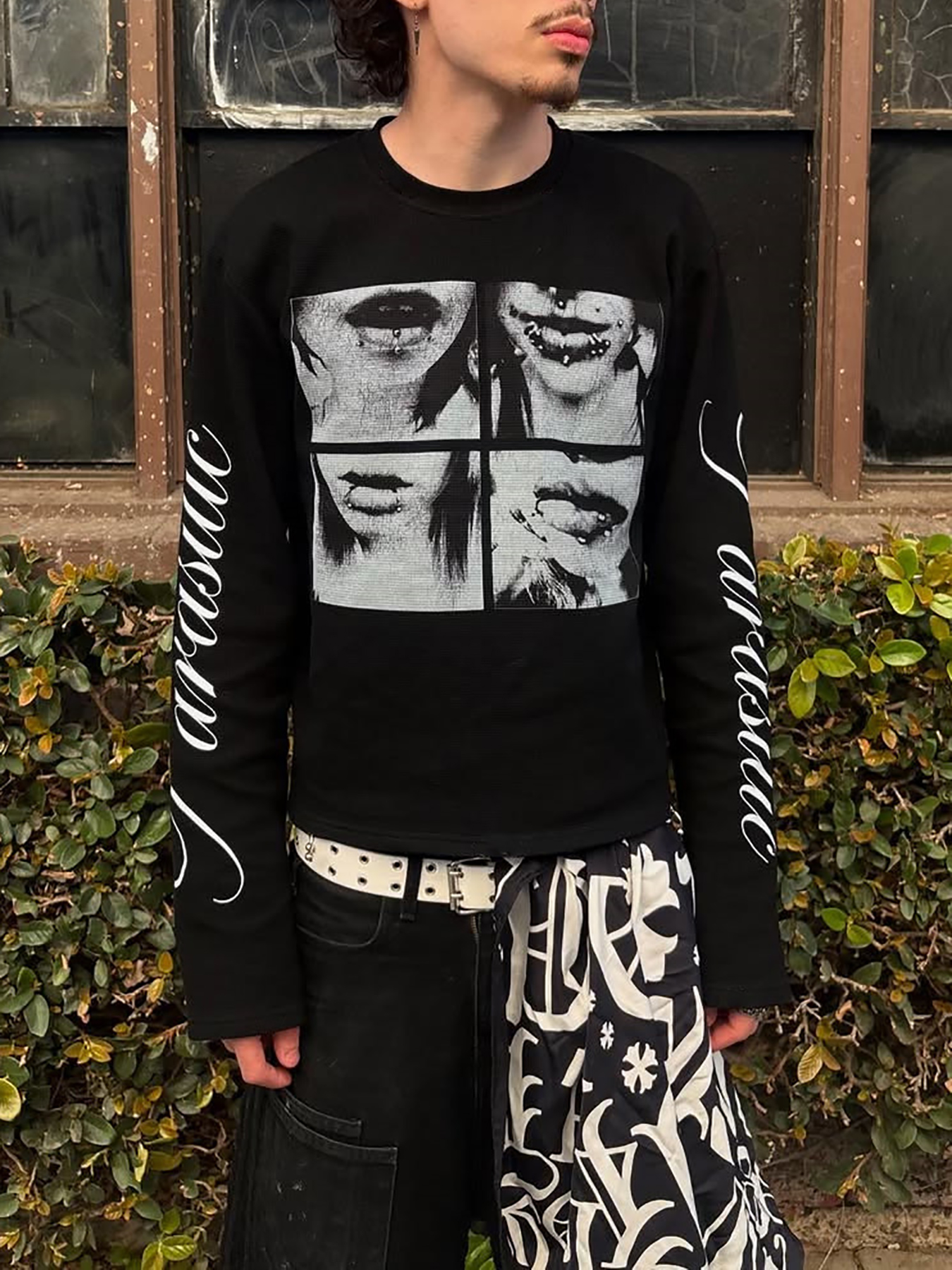 Dark style street punk unisex  - Summer Clothing Long Sleeve reseña y precio