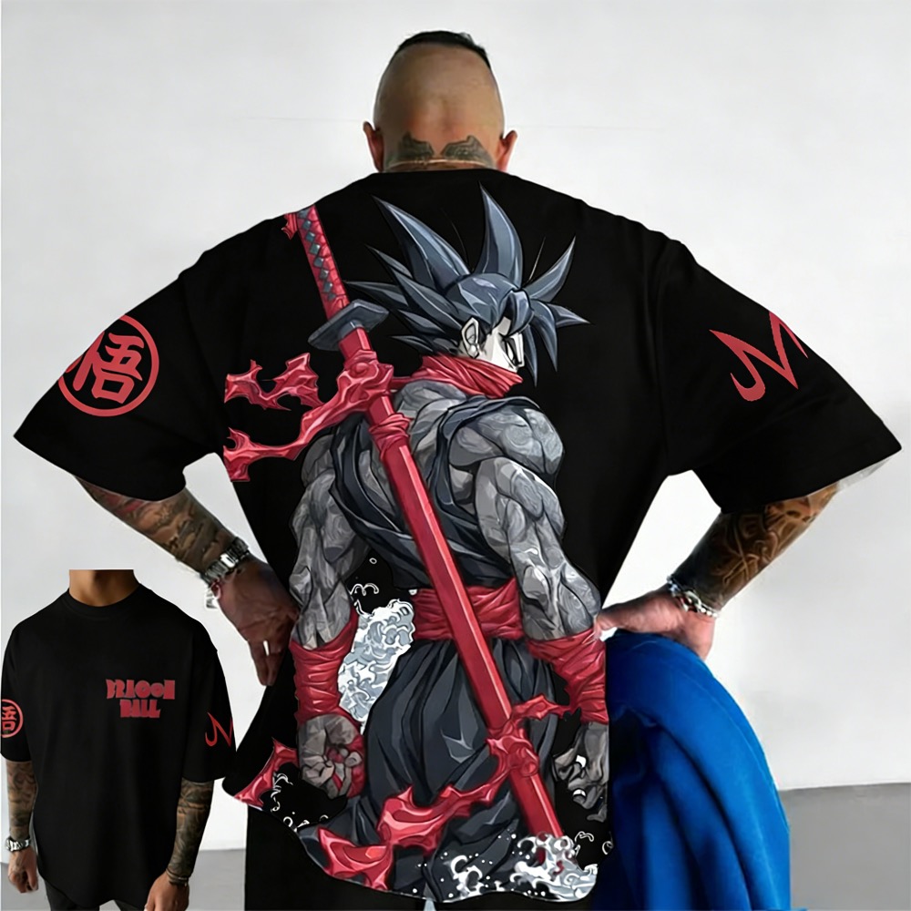 Plus Size Dragon Ball Summer A - Summer Clothing Styles Men reseña y precio