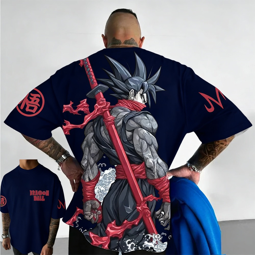Plus Size Dragon Ball Summer A - Summer Clothing Styles Men reseña y precio