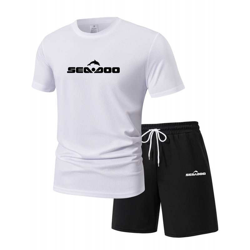 Sea Doo Seadoo Moto Printed Me - Summer Clothing For Young Men reseña y precio