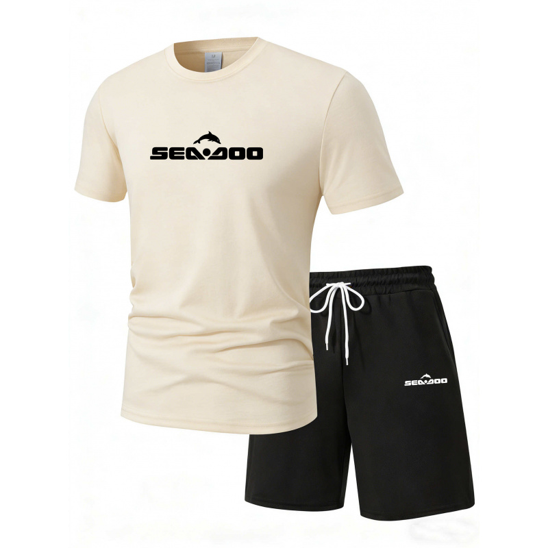 Sea Doo Seadoo Moto Printed Me - Summer Clothing For Young Men reseña y precio