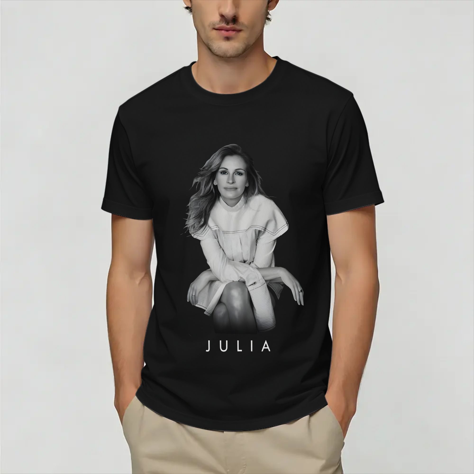 Julia Roberts Pure Cotton T-Sh - Summer Roberts Clothing reseña y precio