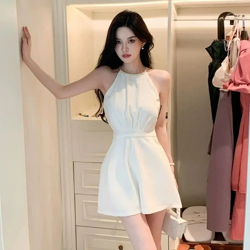 Cool White Woman Shorts Office - Summer Light Clothing reseña y precio