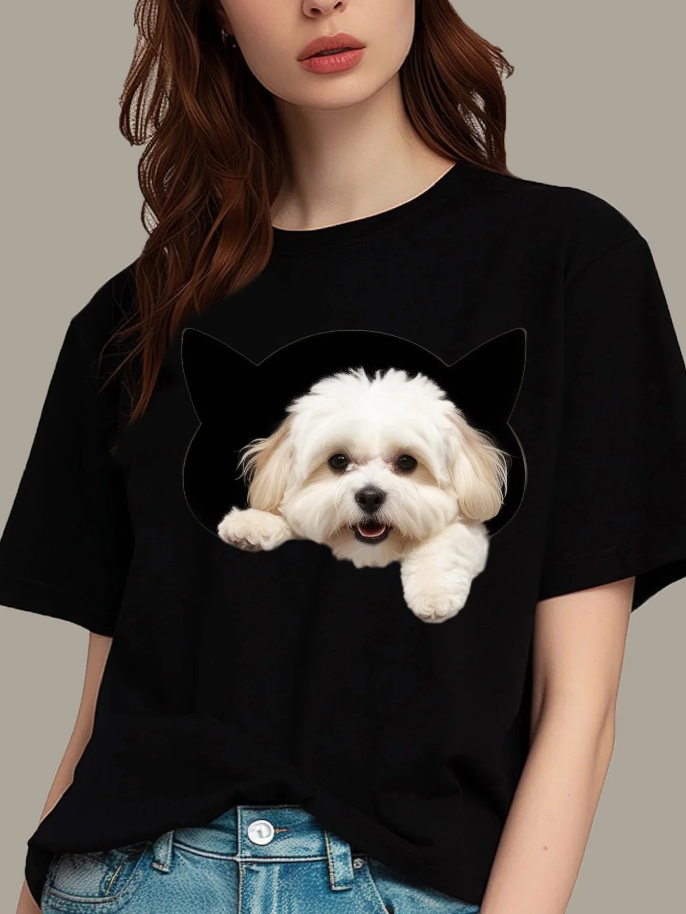 Dog Print Fun & Cheerful Women - Summer Clothing Looks reseña y precio