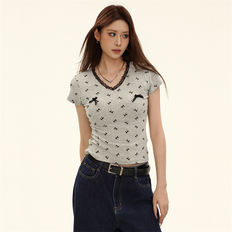 Women's Short Sleeve Y2k T-shi - Summer Clothing Reviews reseña y precio