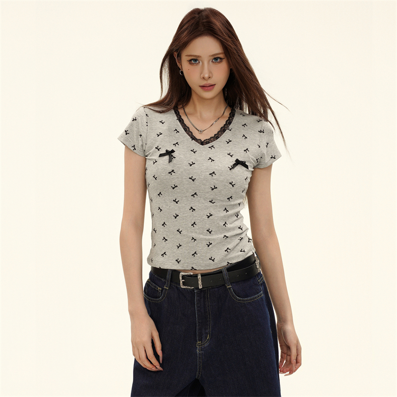 Women's Short Sleeve Y2k T-shi - Summer Clothing Reviews reseña y precio