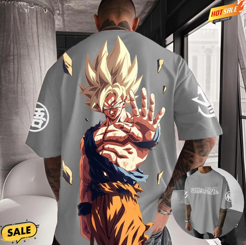 Son Goku Anime Dragon Ball 202 - Summer Clothing Men 2025 reseña y precio