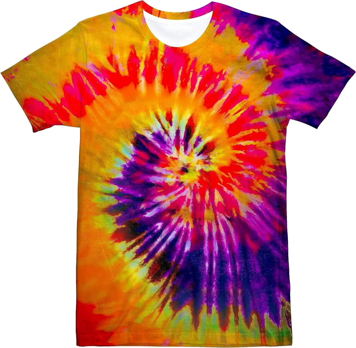 Unisex Retro Tie Dye t shirt f - Summer Clothing For 60 Year Old Woman reseña y precio