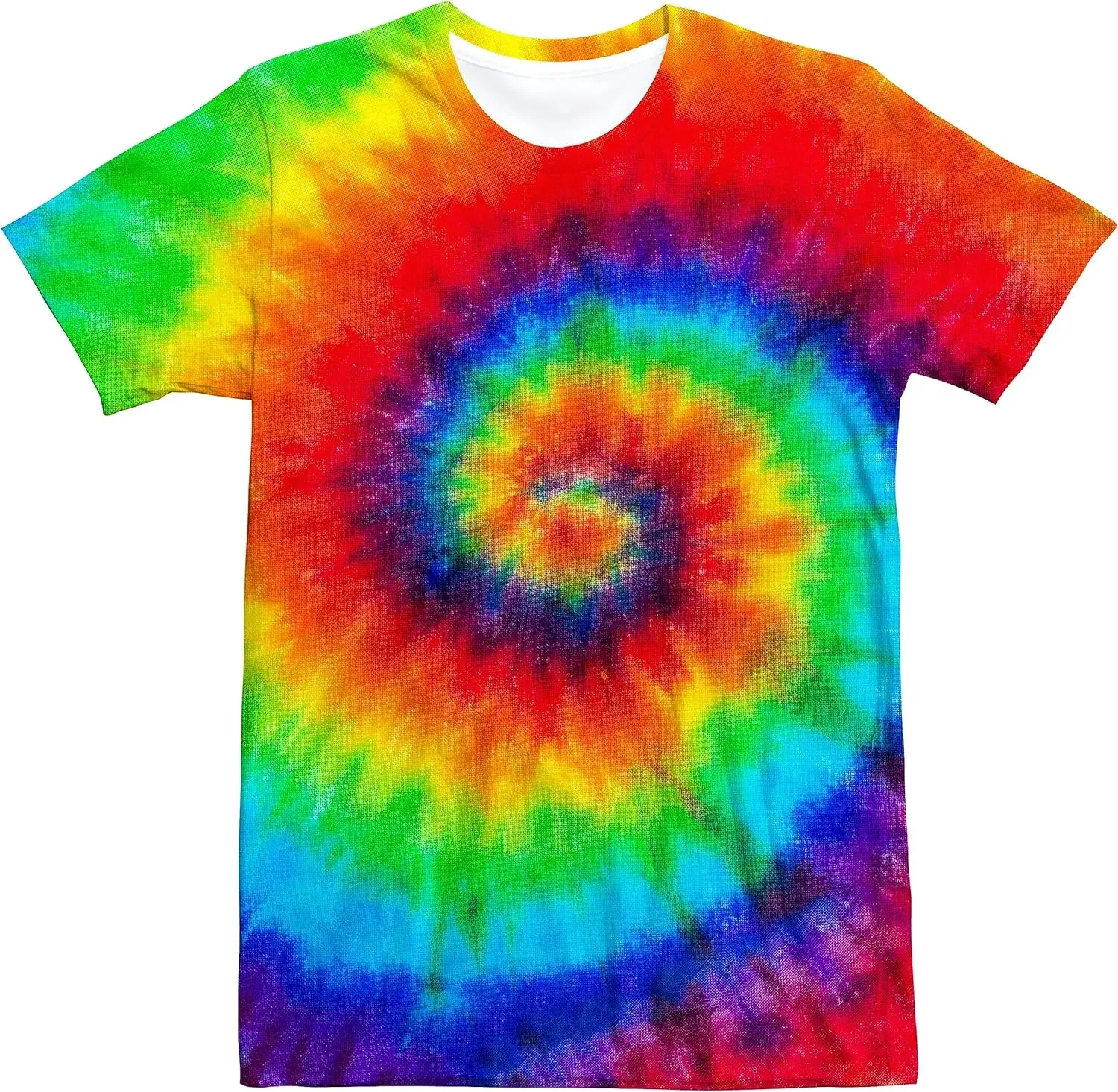 Unisex Retro Tie Dye t shirt f - Summer Clothing For 60 Year Old Woman reseña y precio