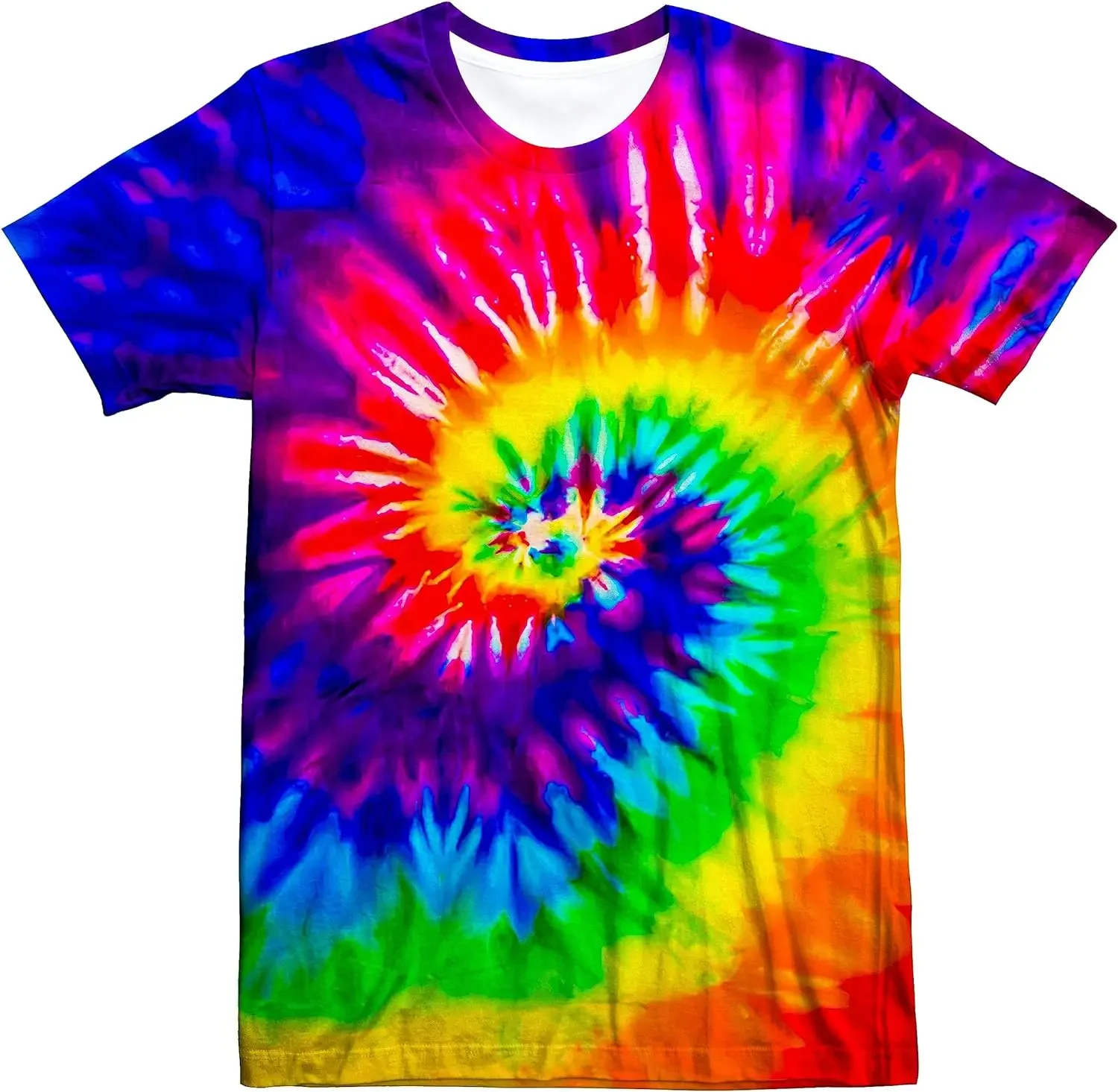 Unisex Retro Tie Dye t shirt f - Summer Clothing For 60 Year Old Woman reseña y precio