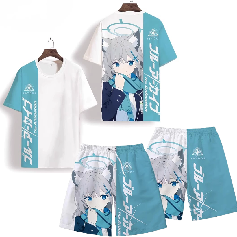 Men's Suits Anime Blue Archive - Summer Clothing For Young Men reseña y precio