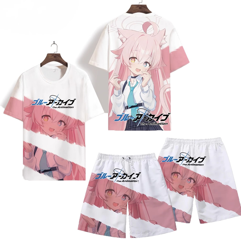 Men's Suits Anime Blue Archive - Summer Clothing For Young Men reseña y precio