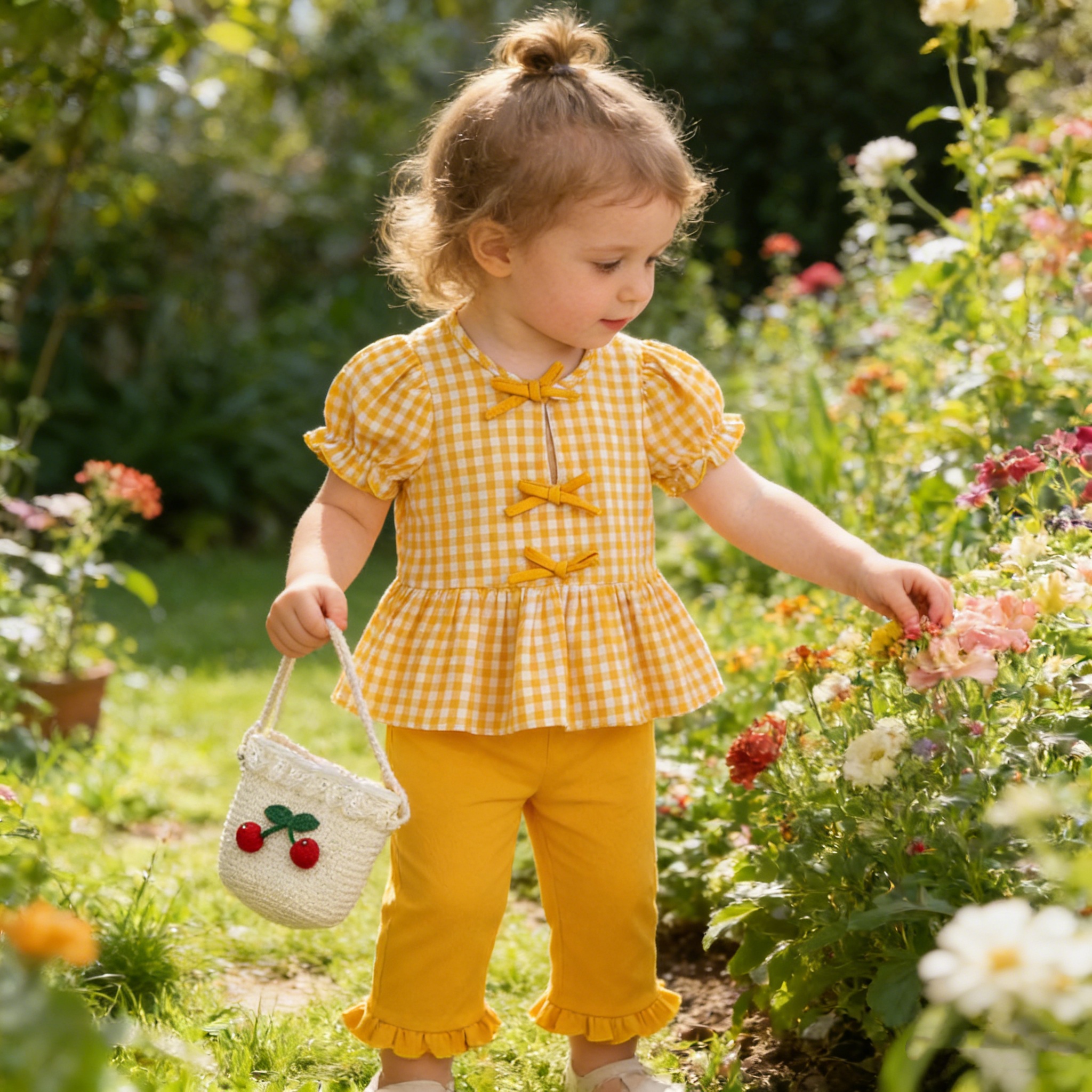 Summer Newborn Girl Yellow Pla - Summer Clothing Looks reseña y precio