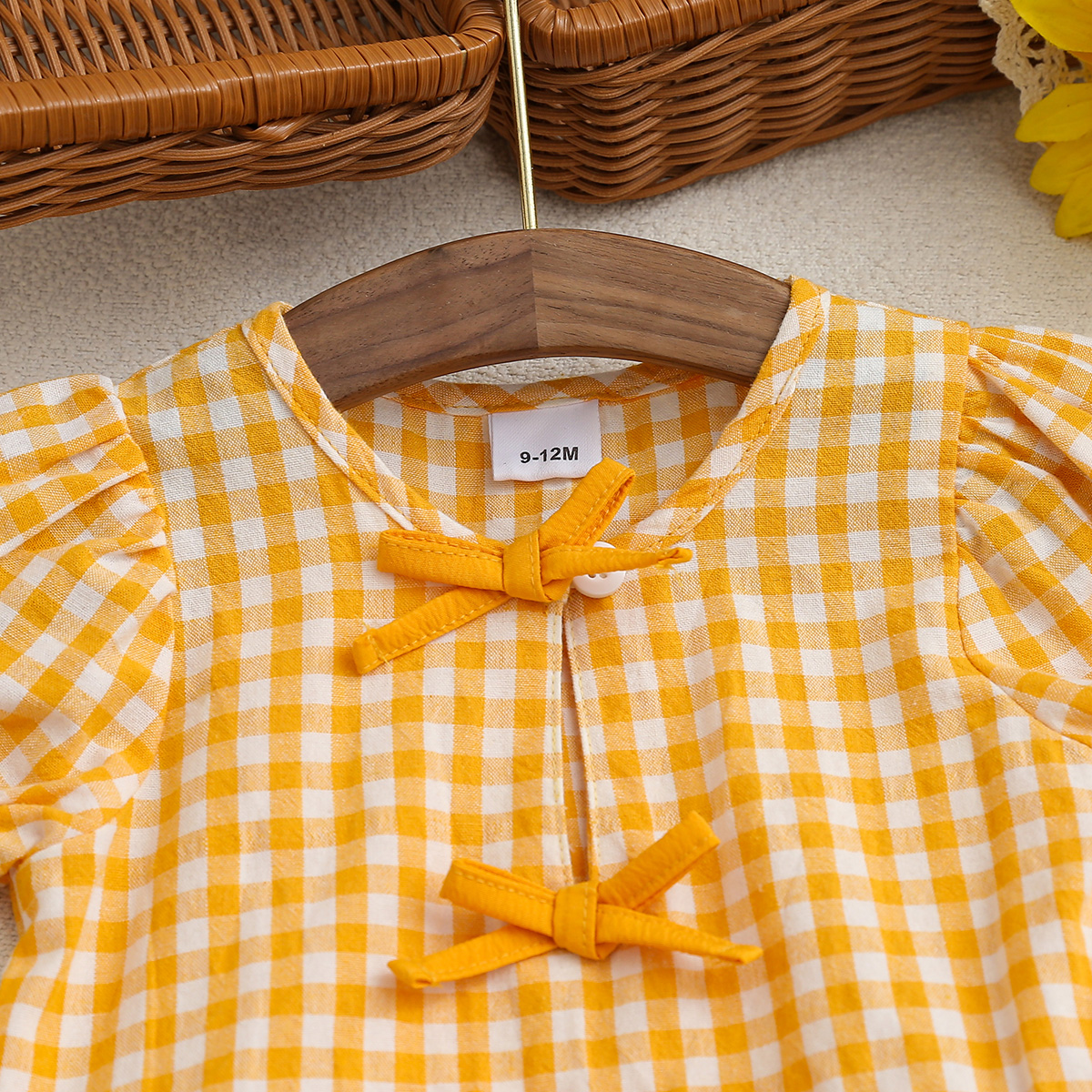Summer Newborn Girl Yellow Pla - Summer Clothing Looks reseña y precio