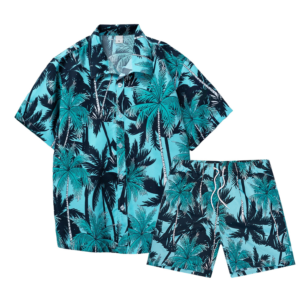 Hawaiian Coconut Tree 3D Print - Summer Clothing Men Fashion reseña y precio