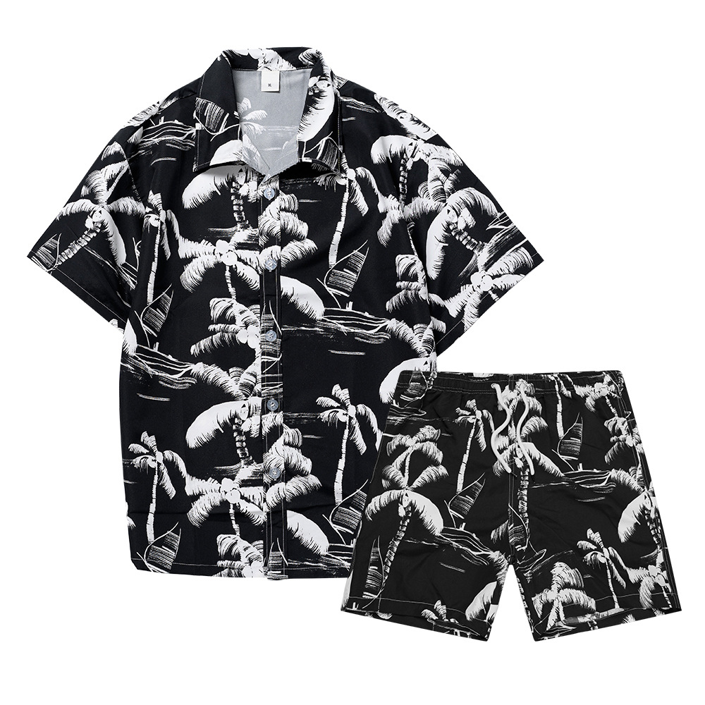 Hawaiian Coconut Tree 3D Print - Summer Clothing Men Fashion reseña y precio