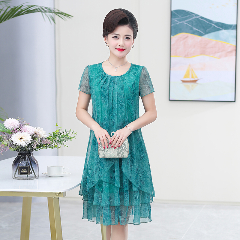 Summer  Dress NEW Casual Short - Summer Clothing For 60 Year Old Woman reseña y precio