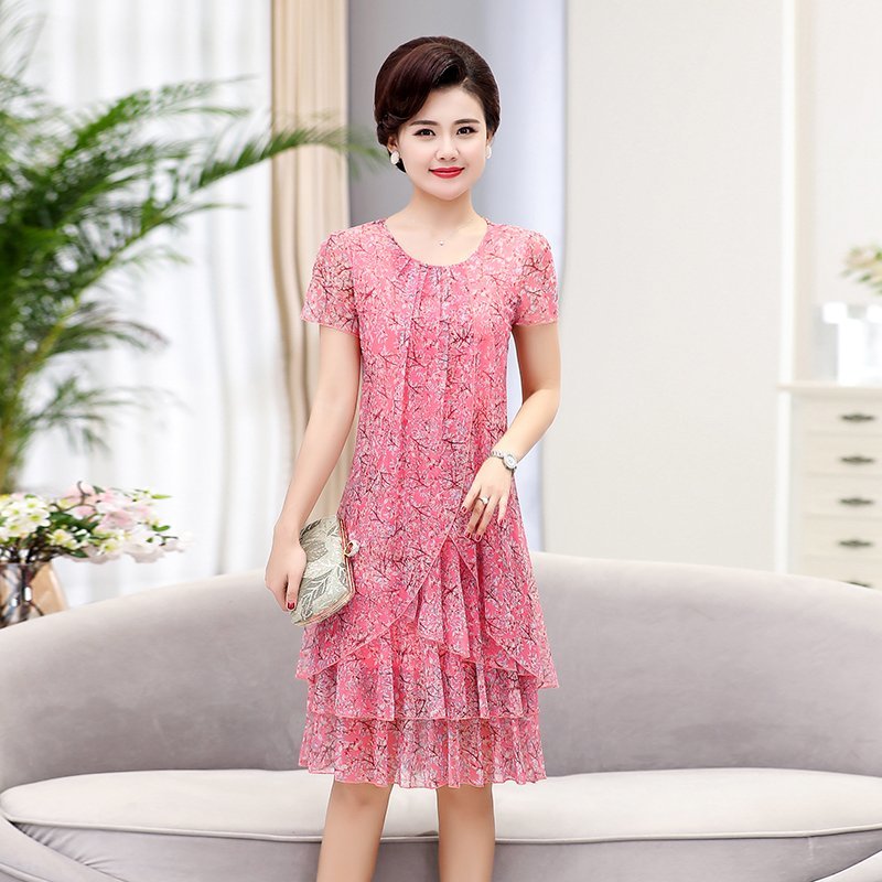 Summer  Dress NEW Casual Short - Summer Clothing For 60 Year Old Woman reseña y precio