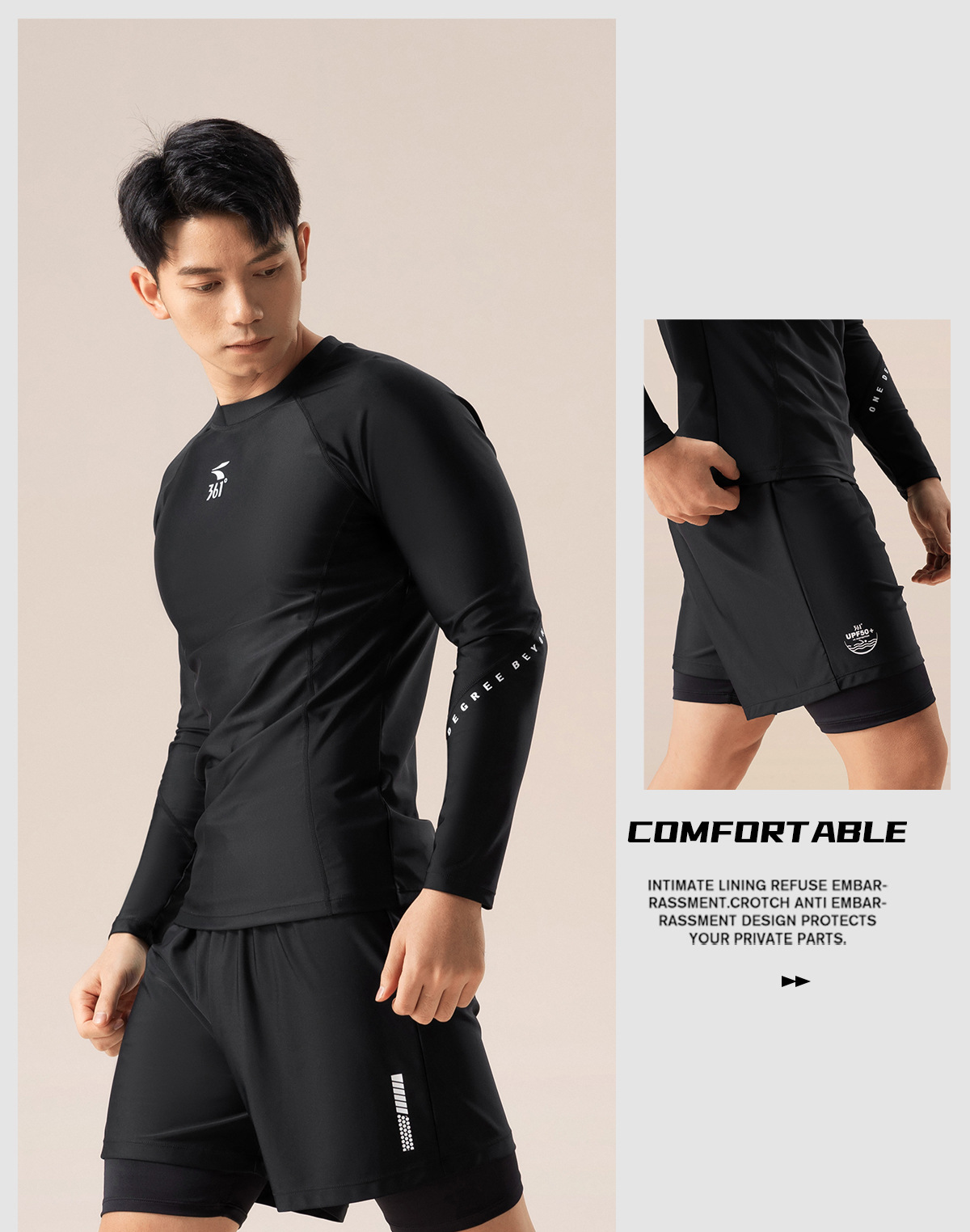 361Men Professional Long Sleev - Rash Guard Long Sleeve reseña y precio