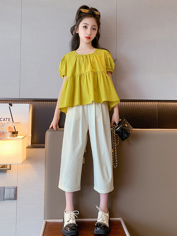 Girls Casual Summer Faionable  - Summer Clothing Set For Girls reseña y precio