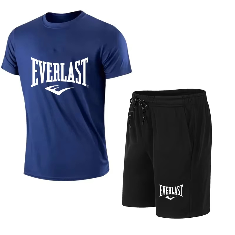 EVERLAST Men's T-shirt + Short - Summer Clothing Usa reseña y precio