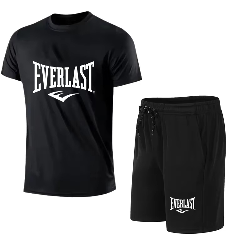 EVERLAST Men's T-shirt + Short - Summer Clothing Usa reseña y precio