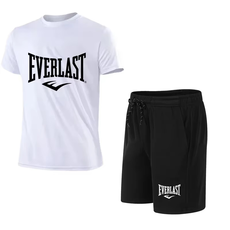 EVERLAST Men's T-shirt + Short - Summer Clothing Usa reseña y precio