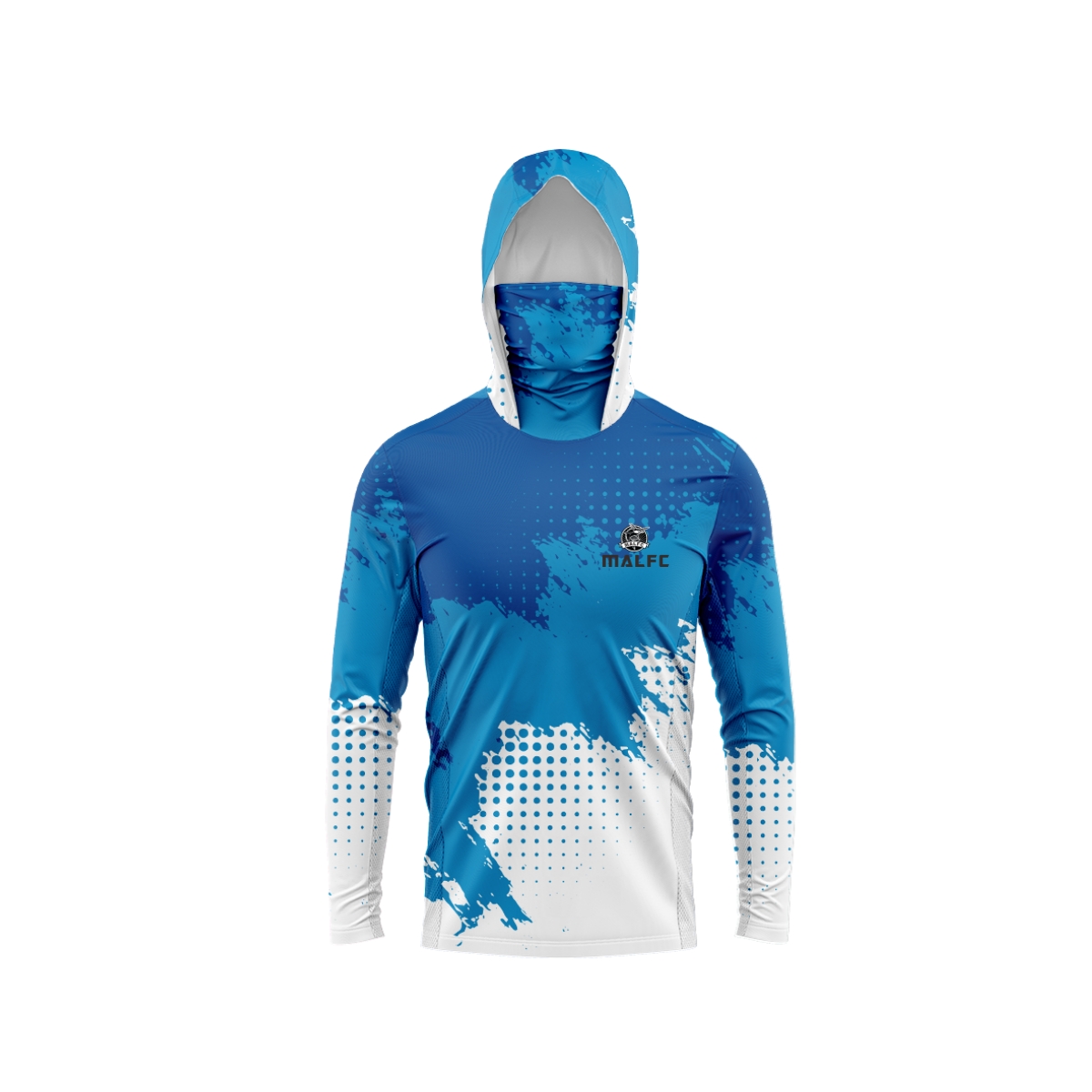 MALFC Men Hood Fishing Shirt l - Rash Guard Long Sleeve reseña y precio