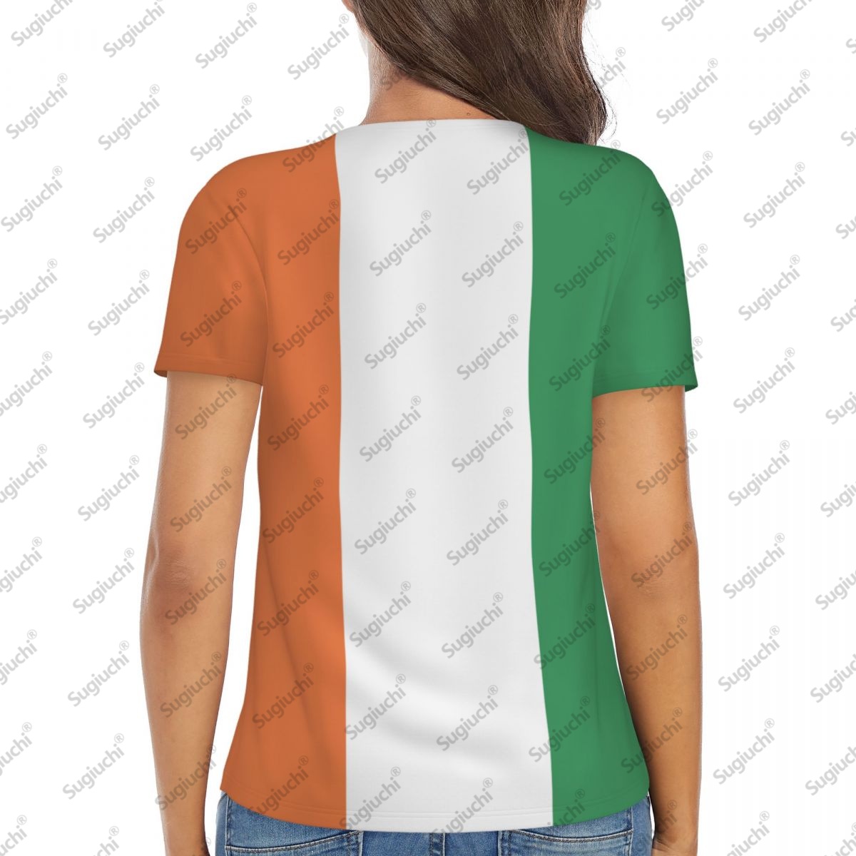 2025 Ireland Flag Sexy Deep V  - Ireland Summer Clothing reseña y precio