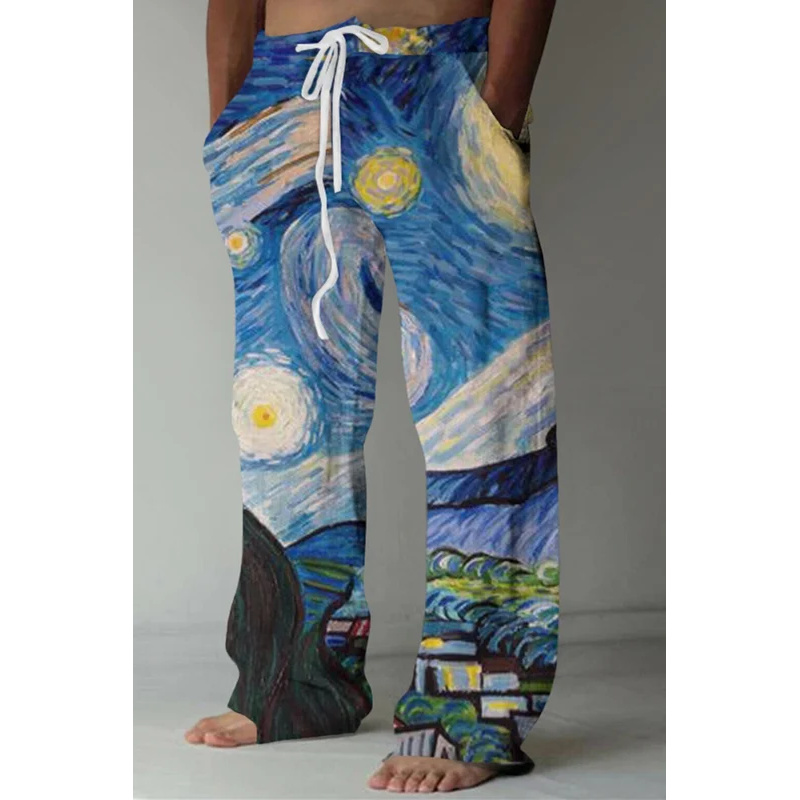 Fashion Men's Trousers Digital - Summer Clothing Images reseña y precio