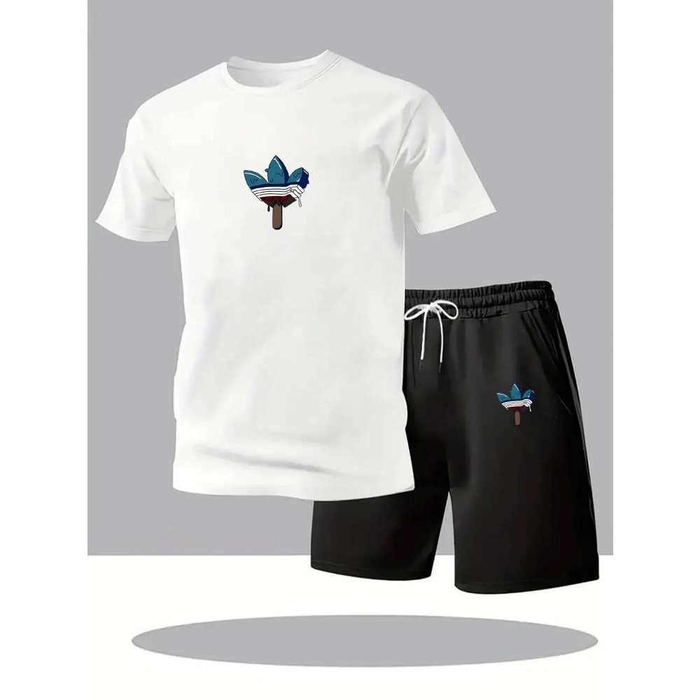 Summer Men's Sets Fashion Trac - Summer Clothing Men Fashion reseña y precio